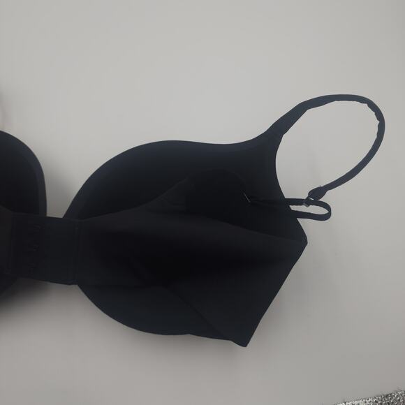 SKIMS Black Bra push up plunge Onyx 36D - Picture 4 of 7